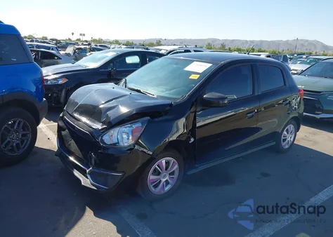 2020 Mitsubishi Mirage Es/Se z USA, uszkodzony, nr VIN ML32A3HJ4LH005344